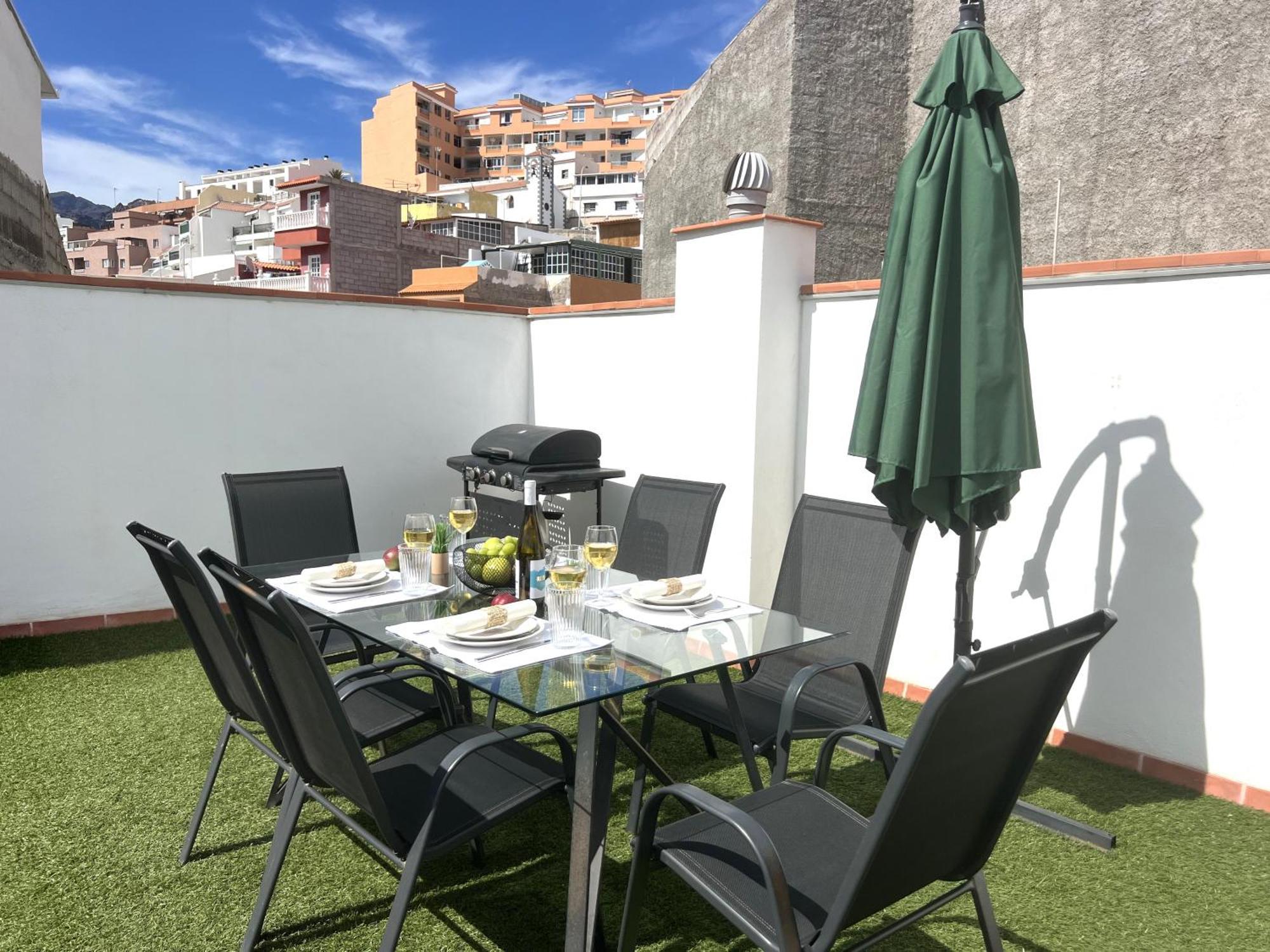 Paulmarie Apartment Atlantic View In Los Gigantes Puerto de Santiago  Zewnętrze zdjęcie